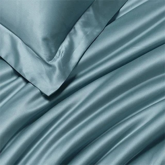 120支贡缎四件套，精梳新疆长绒棉，A类高品质，丝滑柔韧