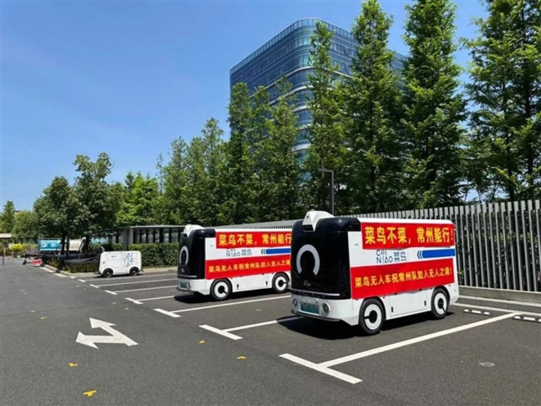 菜鸟不菜:常州队赢一场 就送他们一台高科技无人车