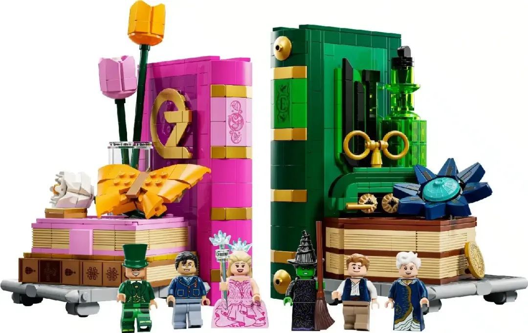 乐高8月新品继续曝光！Wicked书立 | 星战Ewok |万圣节套装| 街机
