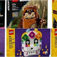 乐高8月新品继续曝光！Wicked书立 | 星战Ewok |万圣节套装| 街机