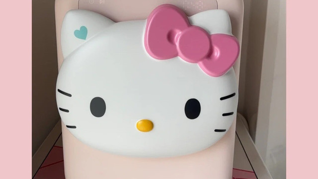 ✨石头hello kitty内衣裤洗衣机到了✨