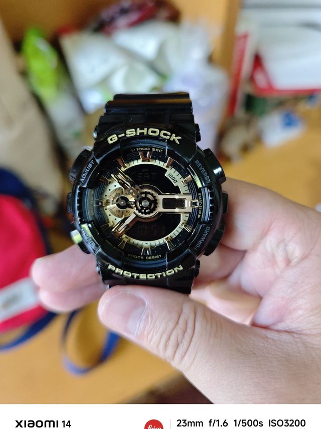 被男友追着要链接的手表！卡西欧GA-110GB-1A