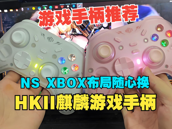游戏手柄推荐丨618好物分享丨HKII麒麟游戏手柄评测丨马里奥68体验报告第65期