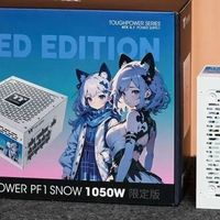 Tt PF1 SNOW限定版1050W电源评测：亲民价位，旗舰实力，铂金效能