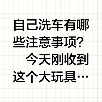 自己洗车太爽了！只需要5步！特斯拉洗车流程