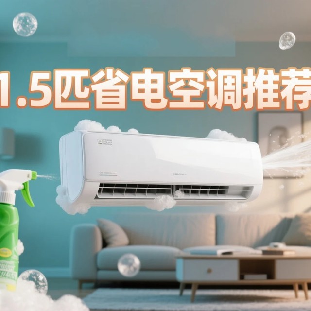 夏天开空调电费太吓人？这3款1.5匹新一级神机真省电！