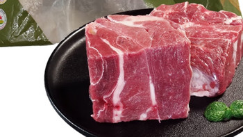 高品质牛肉选择：祁连牧歌国产原切大块上脑牛肉