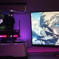 三面通透！AMD平台黑色系桌搭机箱推荐【追风者视界之窗S2】