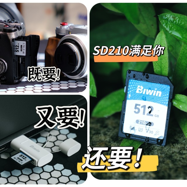 相机只能单卡没有安全感？选张“既要，又要，还要”的卡就ok了！