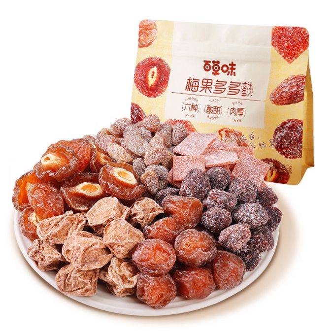 百草味蜜饯果脯