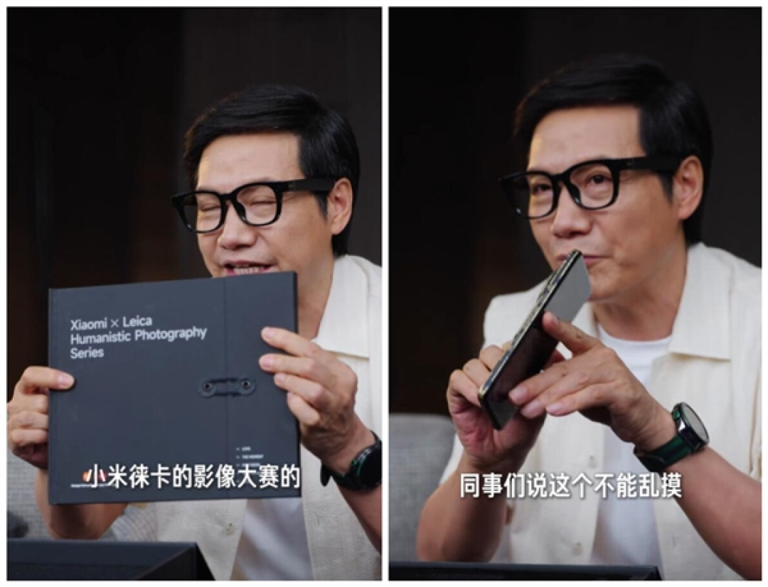 雷军开箱黑漆露铜版小米15 Ultra:真机不能乱摸 致敬徕卡100周年