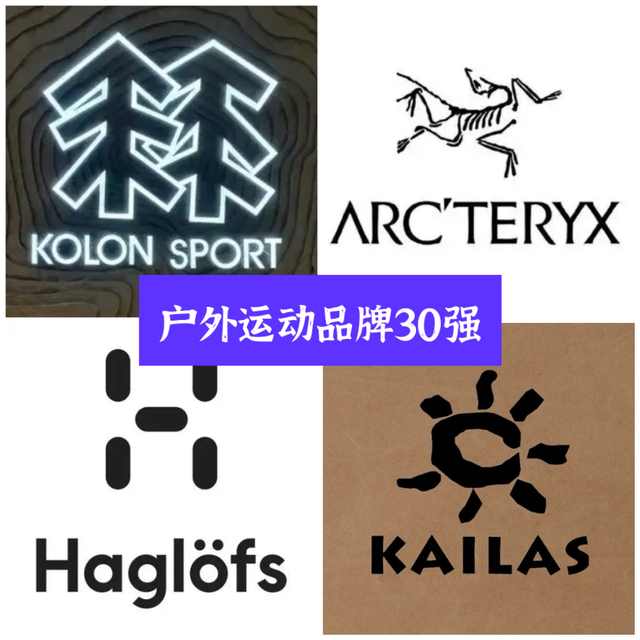 户外运动30大品牌集合！不能只知道始祖鸟(附图)