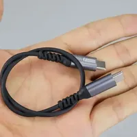 终极进化5万倍速率提升+超细线径——酷乐炫USB4全功能同轴数据线
