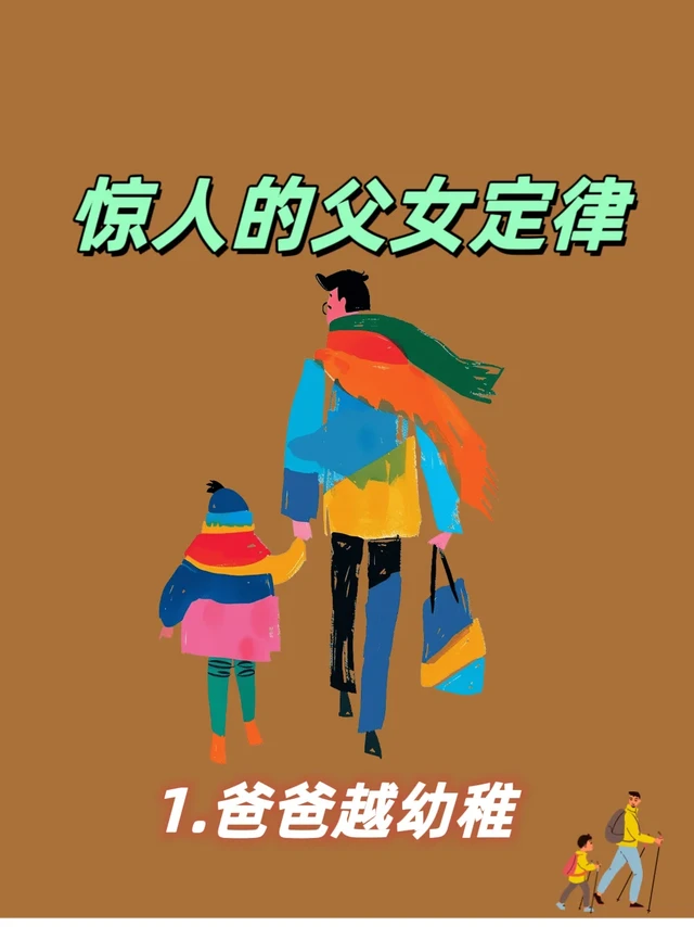 惊人的父女定律，看看爸爸队友中了几条？