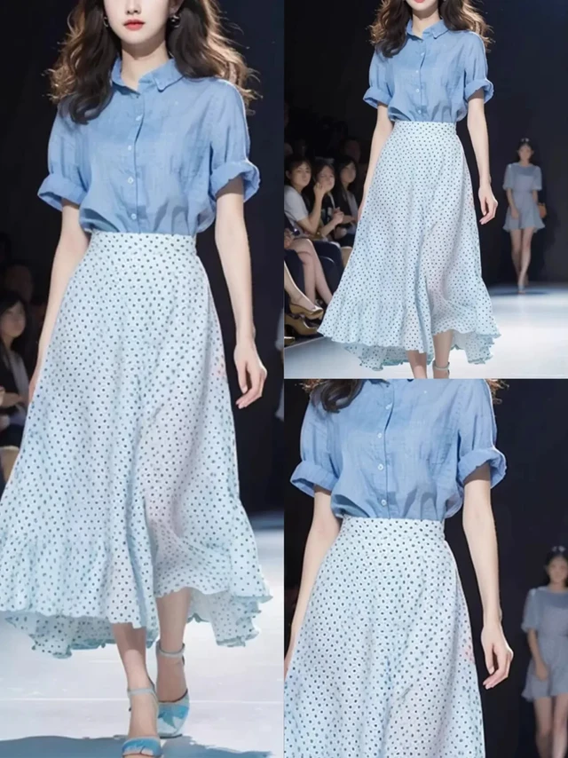 哥弟套装裙上身=优雅开挂！职场通勤直接封