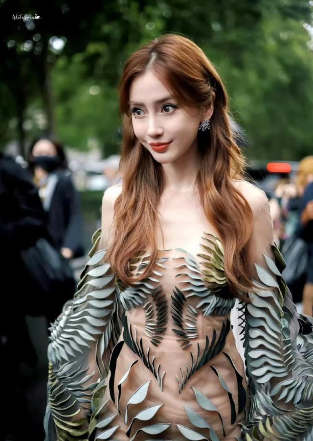 Angelababy巴黎复出首秀：科技先锋碰撞古典美学的形象修复艺术