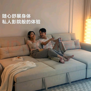 辰沙色沙发：小户型的储物救星