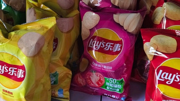 乐事（Lay's）薯片 混合多口味40g*10包 400g 零食礼包