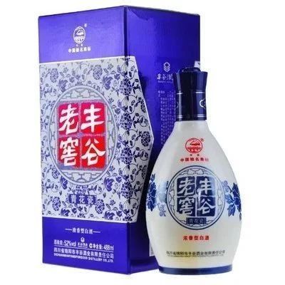 丰谷老窖酒青花52度488ml单瓶装价格是多少