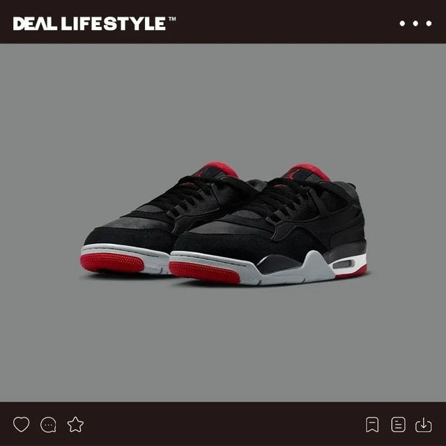 资讯分享丨Air Jordan 4 RM “Bred”