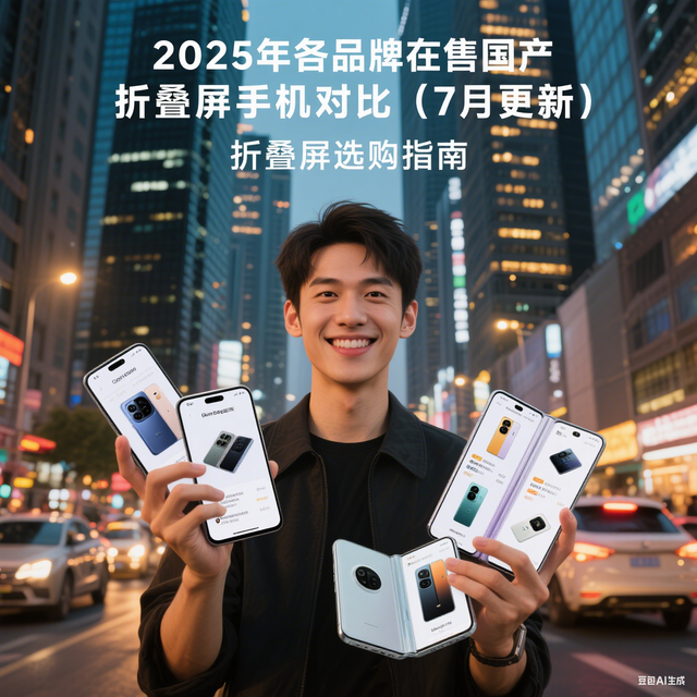 2025年各品牌在售国产折叠屏手机对比（7月更新）折叠屏选购指南