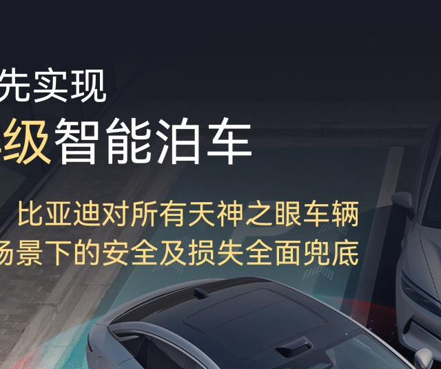 比亚迪竟然要为智能泊车全面兜底