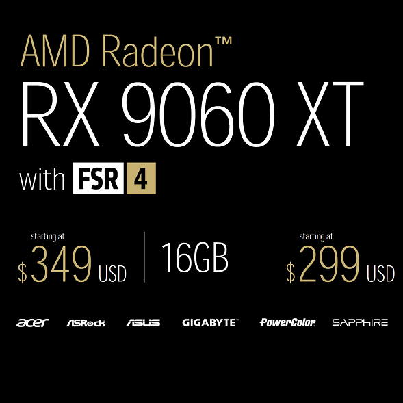 RX9060XT 16G是三千元档位唯一真神吗？对手真的太不行了