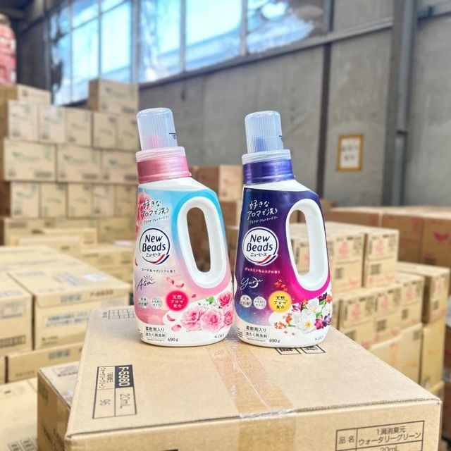 日本本土原装进口Kao花王新款洗衣液690g 玫瑰花香/茉莉花香｜日式嗅觉革命的织物艺术