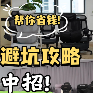 人体工学椅怎么选?真人体验分享,看人体工学椅是不是智商税!