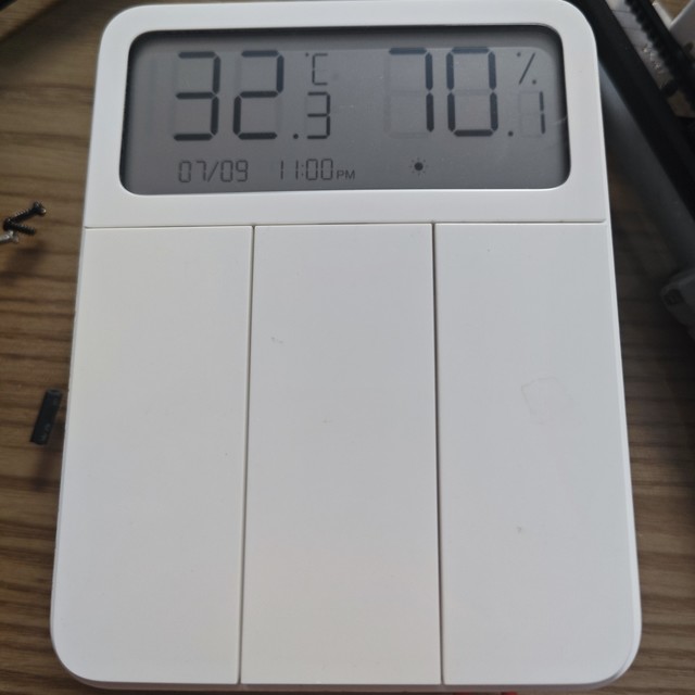 拆修米家屏显开关ZNKG03HL