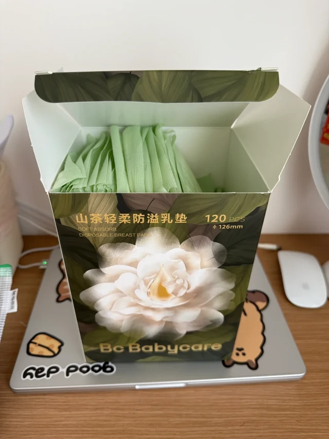 BBC山茶花防溢乳垫 真的很棒👍