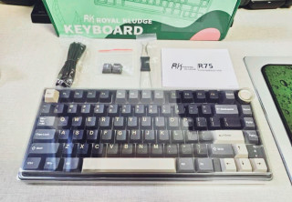 游戏办公两不误！RK R75Pro三模机械键盘，一键解锁你的高效秘籍