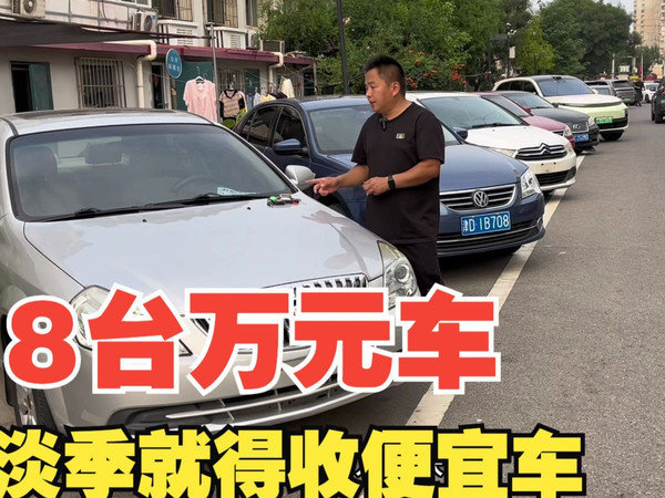 淡季收点便宜车，全都是整年费用，盘点这8台车况都不错