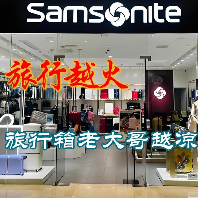 旅行越火，旅行箱老大哥新秀丽越凉？