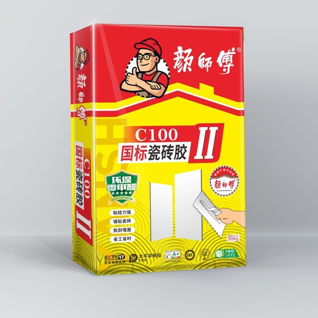 颜师傅瓷砖胶怎么样？适合家居装修的瓷砖胶