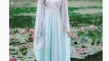 拾光记桃花源汉服连衣裙：邂逅古韵悠然的夏日浪漫
