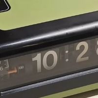 五十年前的日本翻页闹钟，二手卖350元，至今还能使用