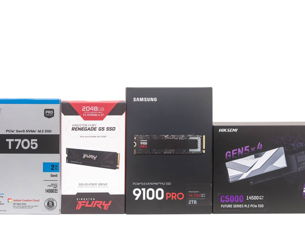 同是PCIe 5.0 SSD，四款主控方案谁更能打？