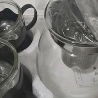 【京东物流】茶壶套装整套茶具大容量玻璃茶杯带滤网耐高温泡茶具