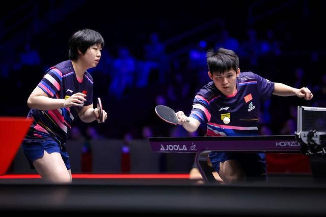 国乒青春风暴！林诗栋蒯曼三连冠创历史 逆境横扫韩国登顶混双之巅