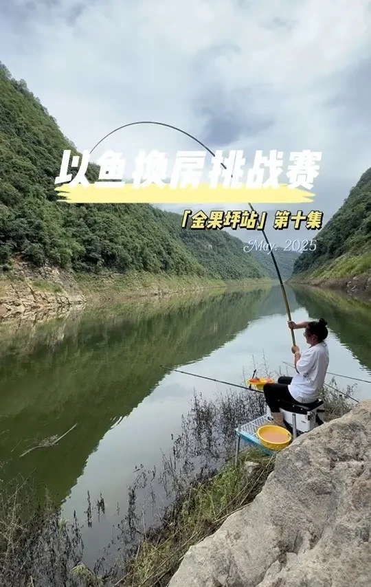 谁说女子不如男，过程很惊喜，还好结果是完美的！ #今晚吃鱼#钓鱼就用云飞鱼#威克士#佳钓尼海棠#原来钓鱼才是抖音运动顶流
