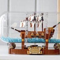 LEGO典藏瓶中船拼搭体验