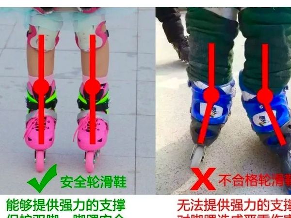 轮滑鞋与玩具鞋