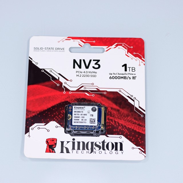 先天移动硬盘与 mini PC 拓展圣体——金士顿 NV3 2230 1TB