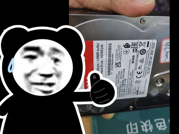 东芝4T硬盘摔了,怎么来恢复数据?