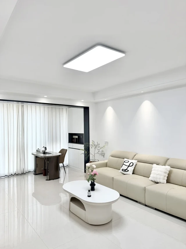 被邻居问爆的客厅地砖❗真的百搭又高级