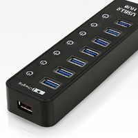 UH270C 7口USB3.0集线器2A充电USB3.0 Hub NEC Linux独立电源开关