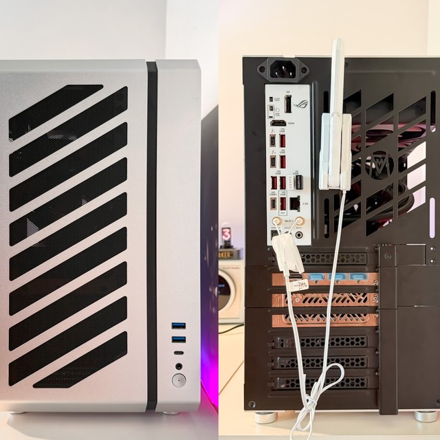 实用小机箱，便携还能装！机械大师C34Pro+Z890吹雪+9070XT装机