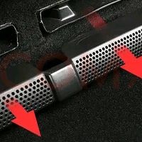 途观L座椅下出风口保护罩安装体验