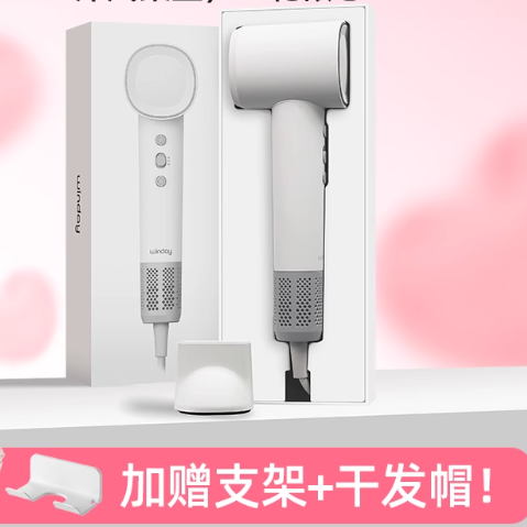 🌟【速干不伤发】Winday温迪高速负离子电吹风WD-01🌟